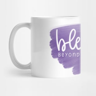 Blessed Beyond Measure Purple Mug